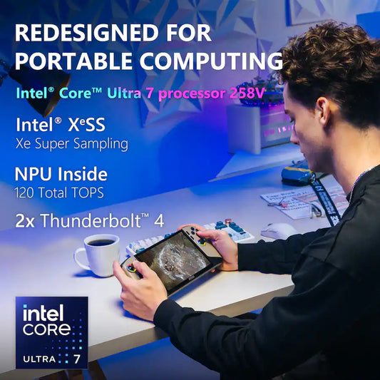 Claw 8 AI+ A2VM 8" 120Hz FHD 1200P Gaming Handheld- Intel Core Ultra 7-258V - Intel Arc - 32GB - 1TB SSD Console