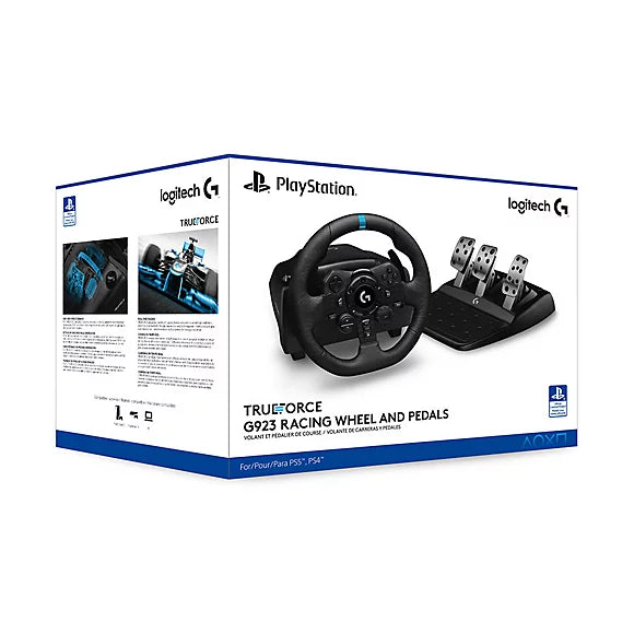 Logitech G923 TRUEFORCE Racing Wheel and Pedals