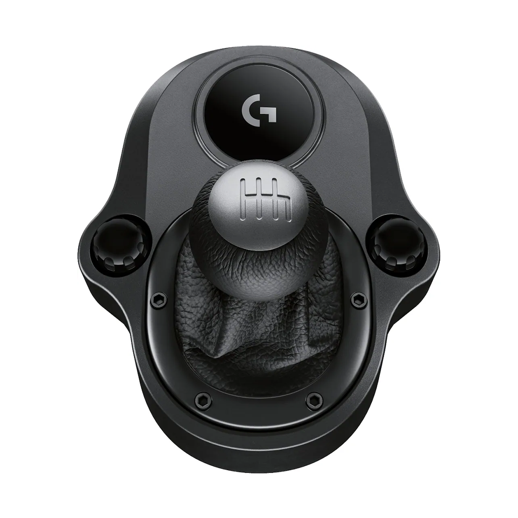 Logitech - Driving Force Shifter for Xbox Series X|S, Xbox One, and PlayStation 4 & 5 - Black/Silver