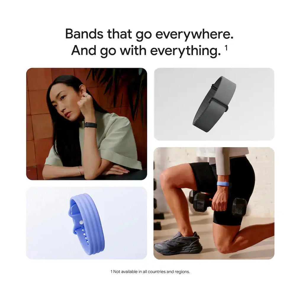 Google - Fitbit Air - Screenless Fitness and Health Tracking - Works with Android and iOS