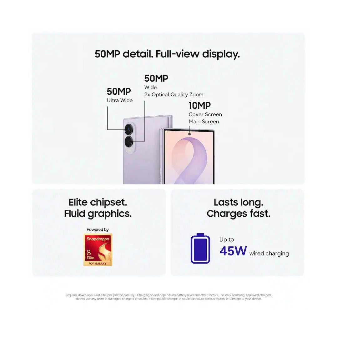Samsung Galaxy Z Fold8 - Up to 24 Months Africa Warranty