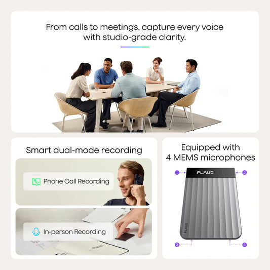 Plaud Note Pro - The world's most advanced AI note taker