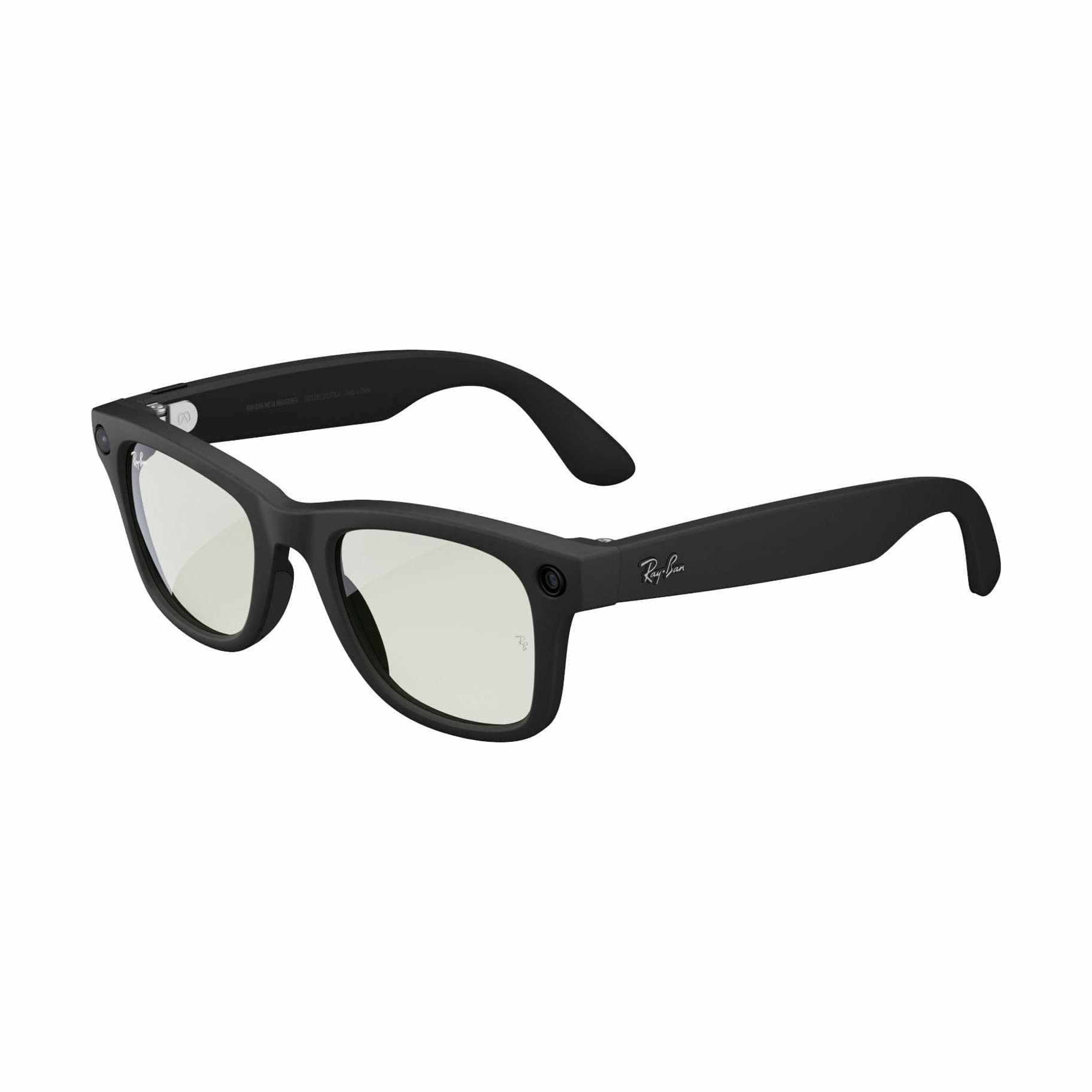 Nuvana Tech Nigeria Ray-Ban Meta - Wayfarer Smart Glasses with Meta Ai, Audio, Photo, Video Compatibility - Clear to Green Transitions Lenses