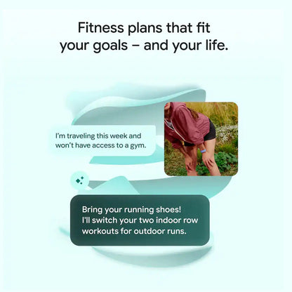 Google - Fitbit Air - Screenless Fitness and Health Tracking - Works with Android and iOS