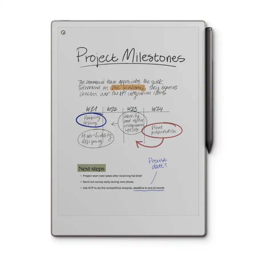 reMarkable - Paper Pro - 11.8" Paper Tablet with Marker Plus