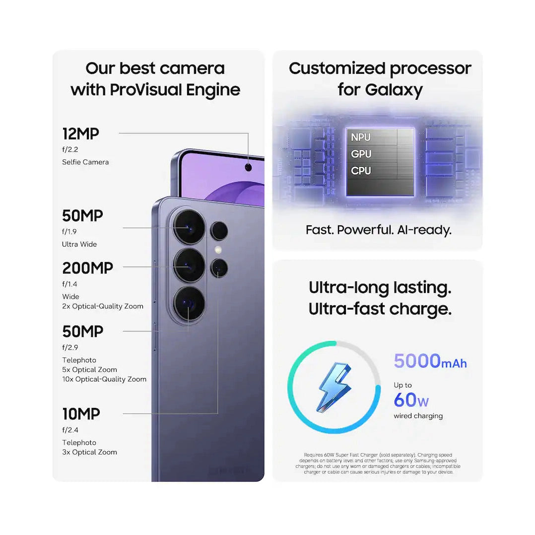 Samsung Galaxy S26 Ultra - 24 Months Warranty