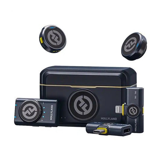 HOLLYLAND - LARK M2 Combo Wireless Mini Microphone