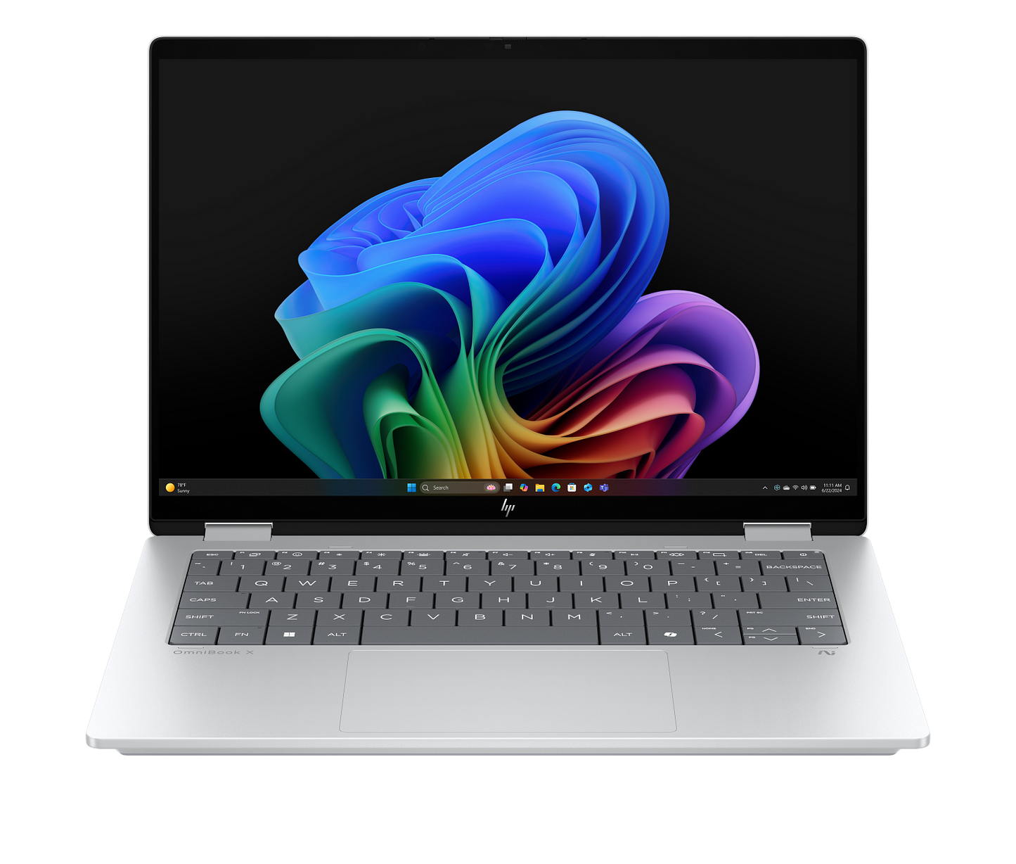 HP OmniBook X Flip 2-in-1 Laptop Next Gen AI - Intel Core Ultra 5, 16GB RAM, 512GB SSD