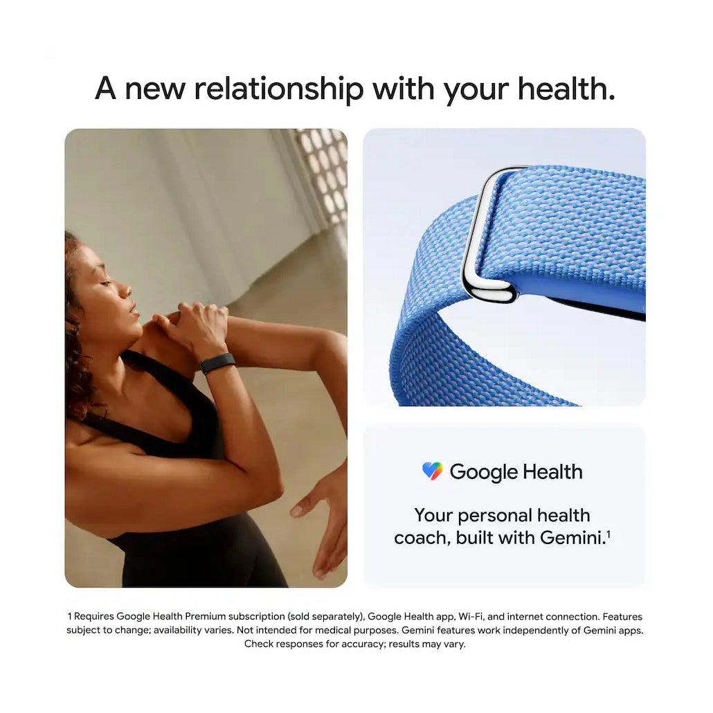Google - Fitbit Air - Screenless Fitness and Health Tracking - Works with Android and iOS