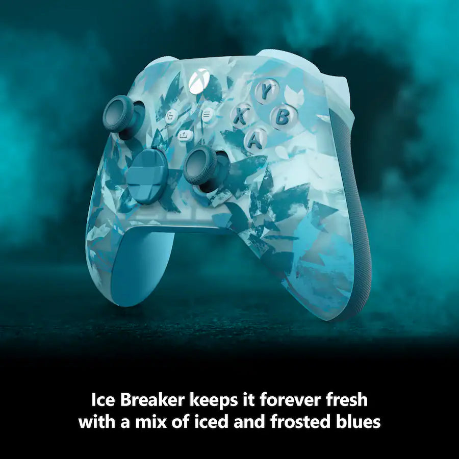 Microsoft - Controller for Xbox Series X, Xbox Series S, Xbox One & Windows PC - Ice Breaker Special Edition