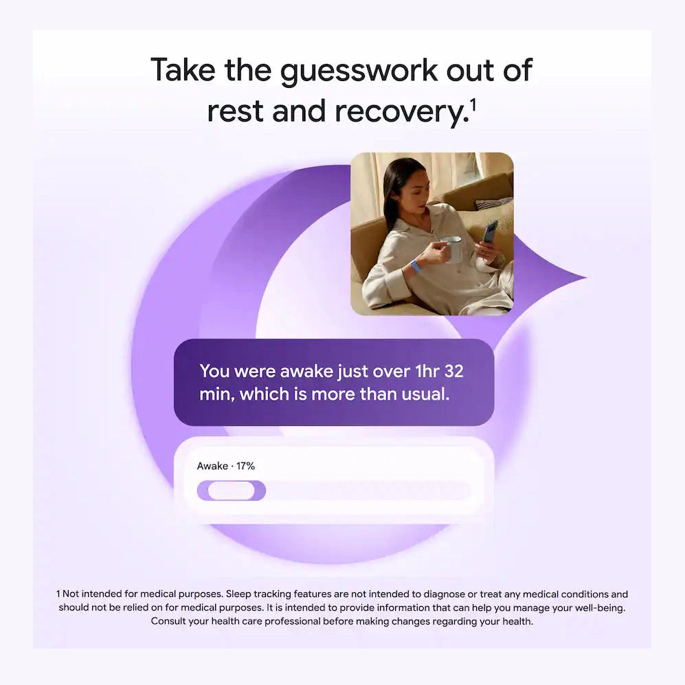 Google - Fitbit Air - Screenless Fitness and Health Tracking - Works with Android and iOS