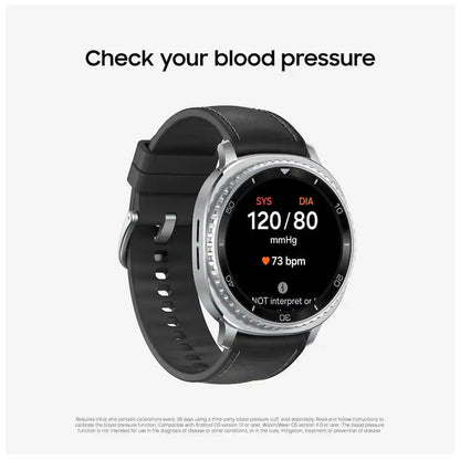 Samsung - Galaxy Watch 8 Classic Stainless Steel Smartwatch 46mm