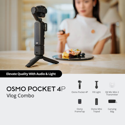 DJI OSMO Pocket 4P (Standard & VLOG Combo)