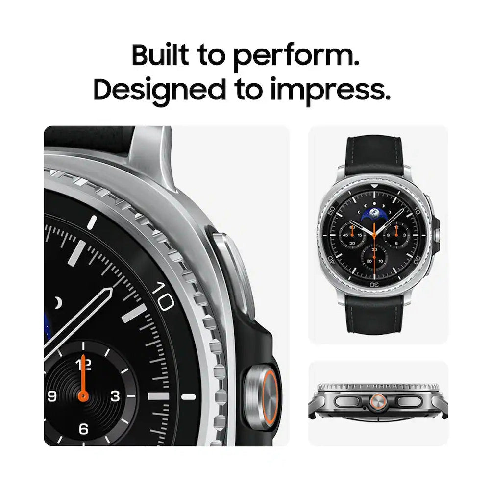 Samsung - Galaxy Watch 8 Classic Stainless Steel Smartwatch 46mm