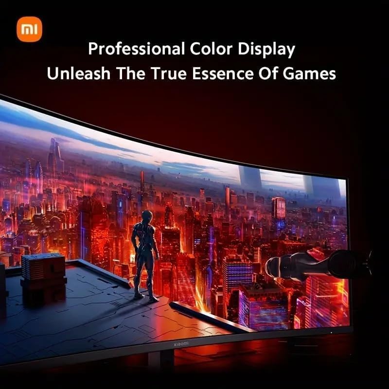 Xiaomi 34-inch Curved Gaming Monitor, 180Hz Refresh Rate, 1ms Response, FreeSync Premium, 95% DCI-P3, 100% sRGB, Low Blue Light Computer Screen Monitor - Nuvana Tech Nigeria