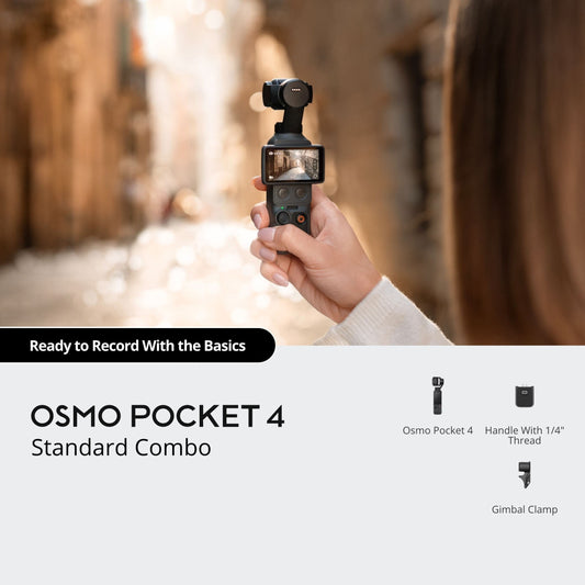 DJI OSMO Pocket 4 (Standard & Creator Combo)
