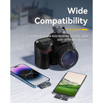 HOLLYLAND - LARK M2 Combo Wireless Mini Microphone