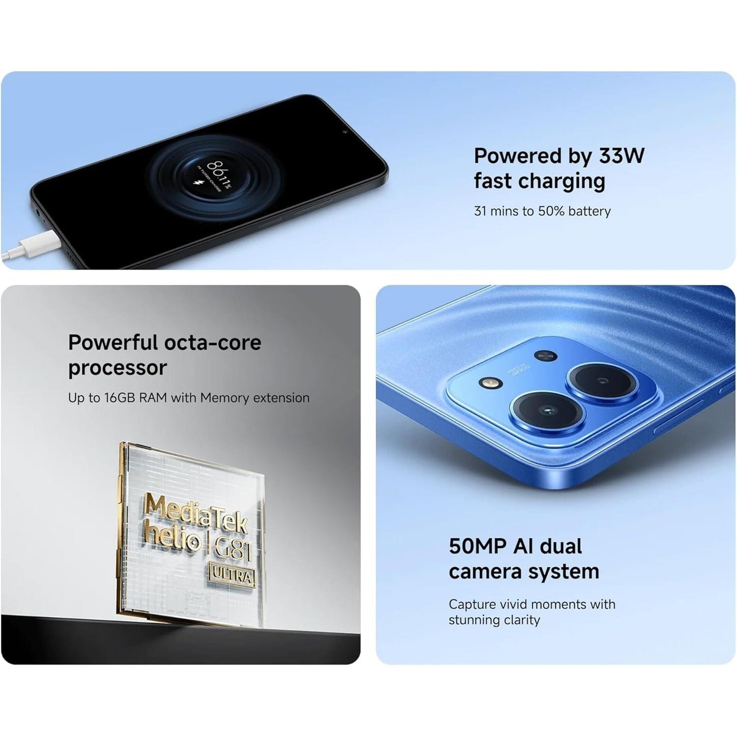 XIAOMI Redmi 15C 4G - Dual SIM