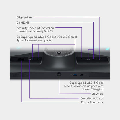 Alienware 27-inch 4K Dual-Resolution Gaming Monitor - AW2725QF - Nuvana Tech Nigeria