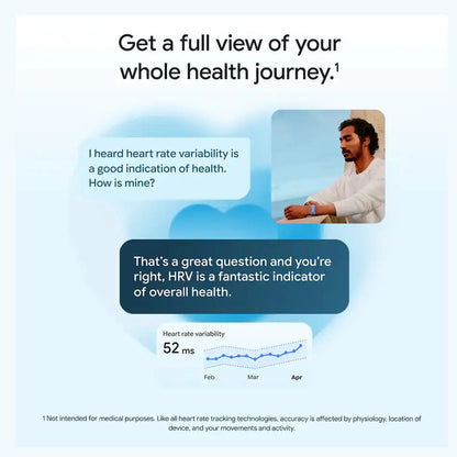 Google - Fitbit Air - Screenless Fitness and Health Tracking - Works with Android and iOS