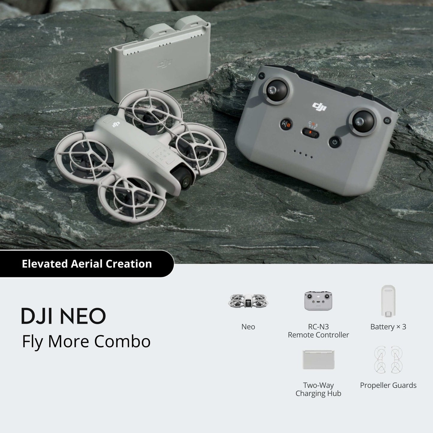 DJI NEO DRONE BUNDLE - FLY MORE COMBO