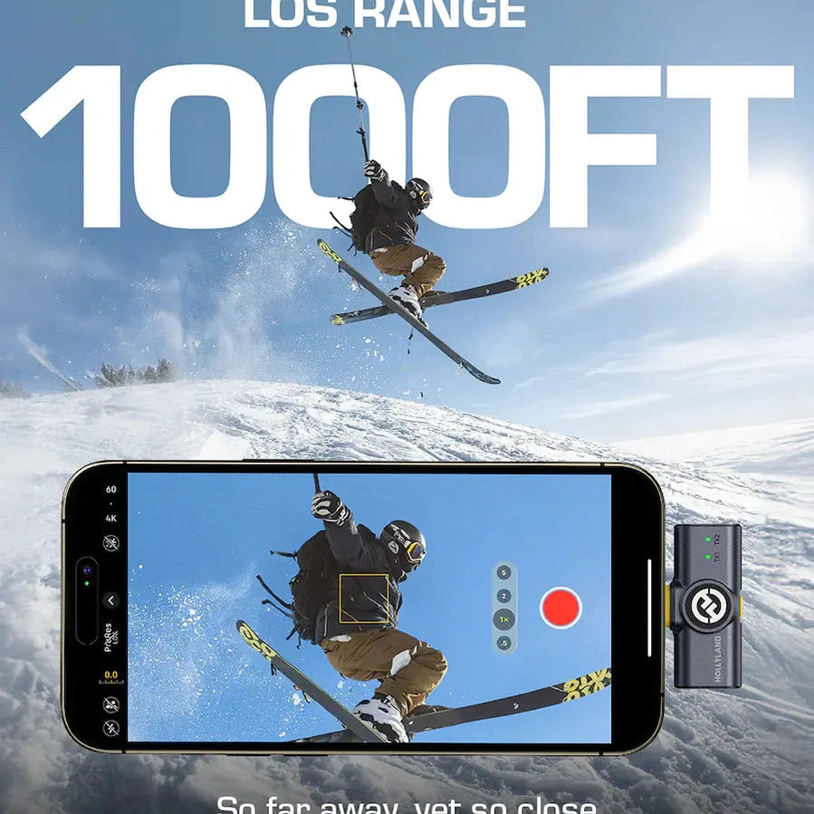 HOLLYLAND - LARK M2 Combo Wireless Mini Microphone