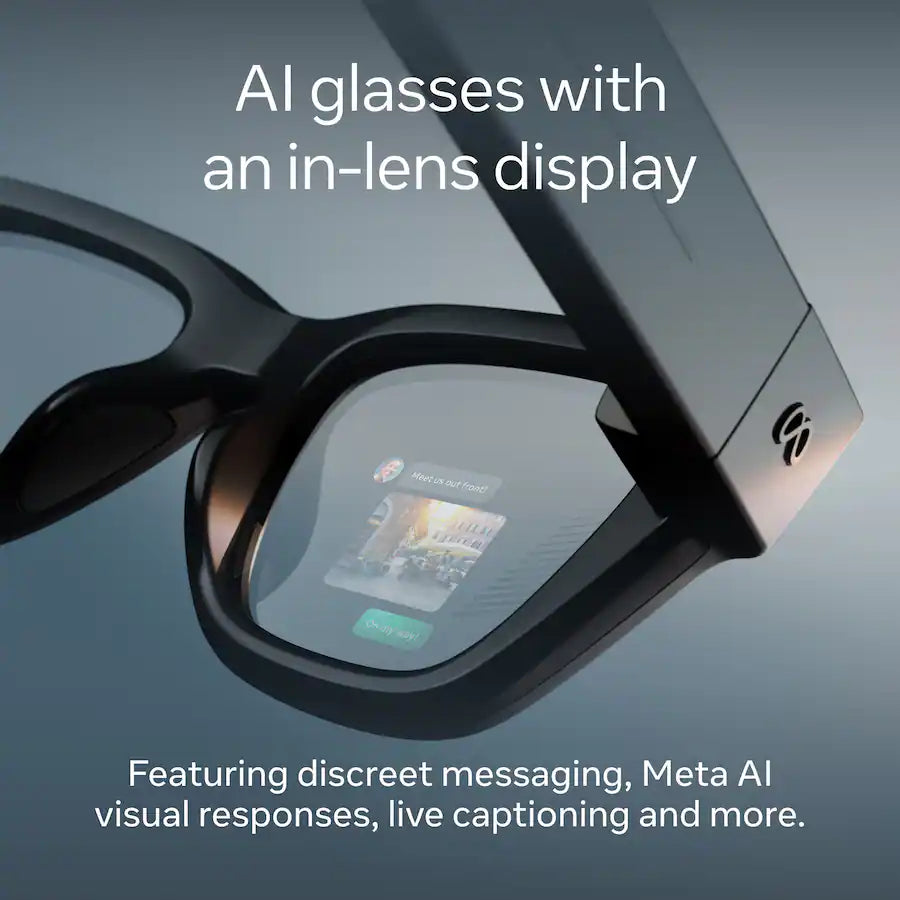 Meta - Ray-Ban Display & Neural Band | AI glasses with in-lens display - Nuvana Tech Nigeria