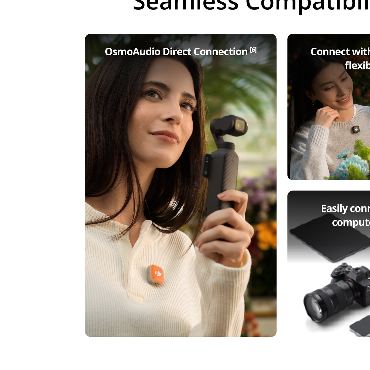 DJI Mic Mini 2 (2 TX + 1 RX + Charging Case)