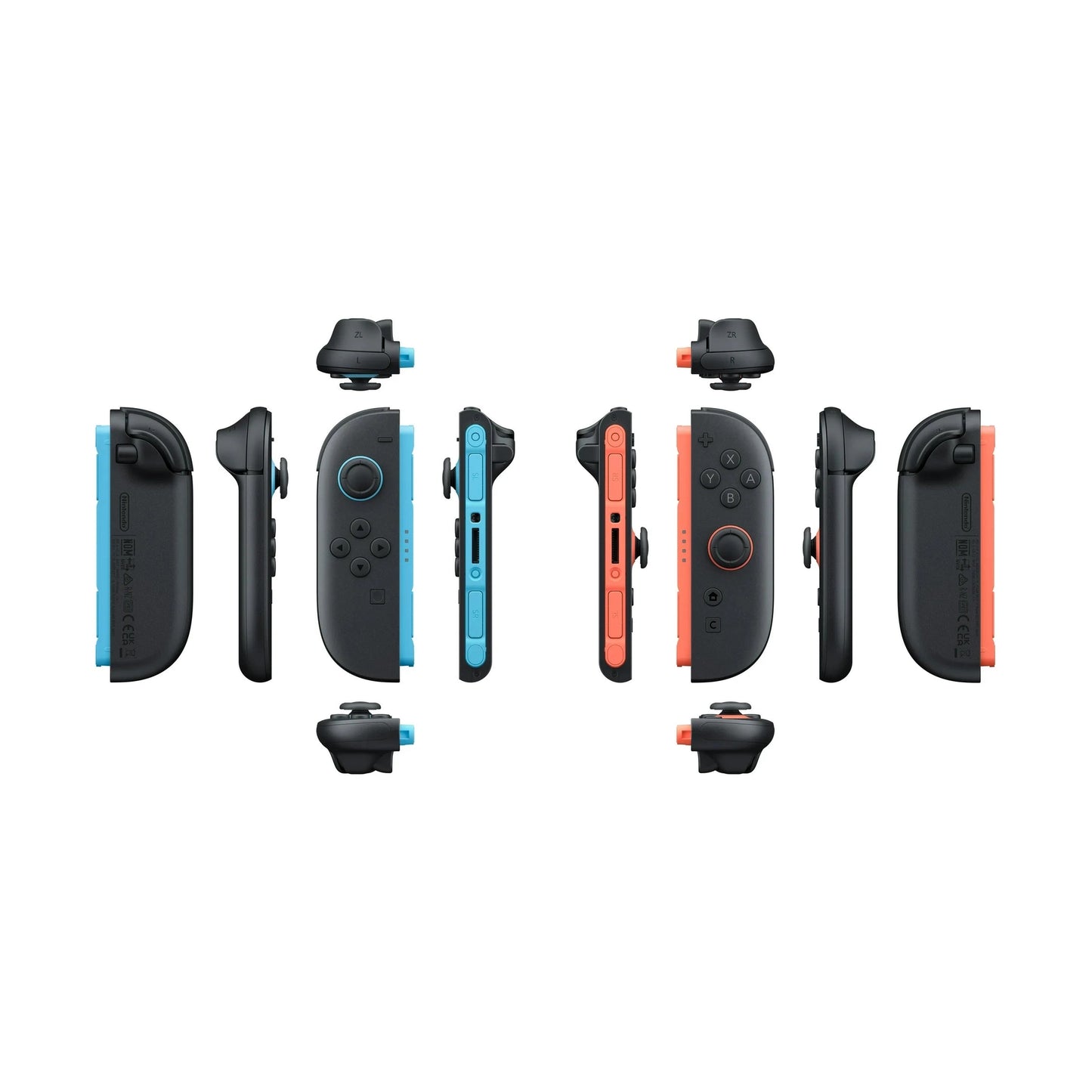 Nintendo Switch 2 Joy-Con 2 (L)/(R) Light Blue/Light Red - Nuvana Tech Nigeria