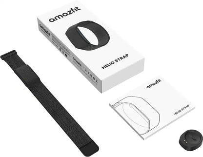 Amazfit - Helio Strap - Zepp E Fitness & Recovery Tracker - 10-Day Battery, 24/7 Health Tracking - No Subscription - Black