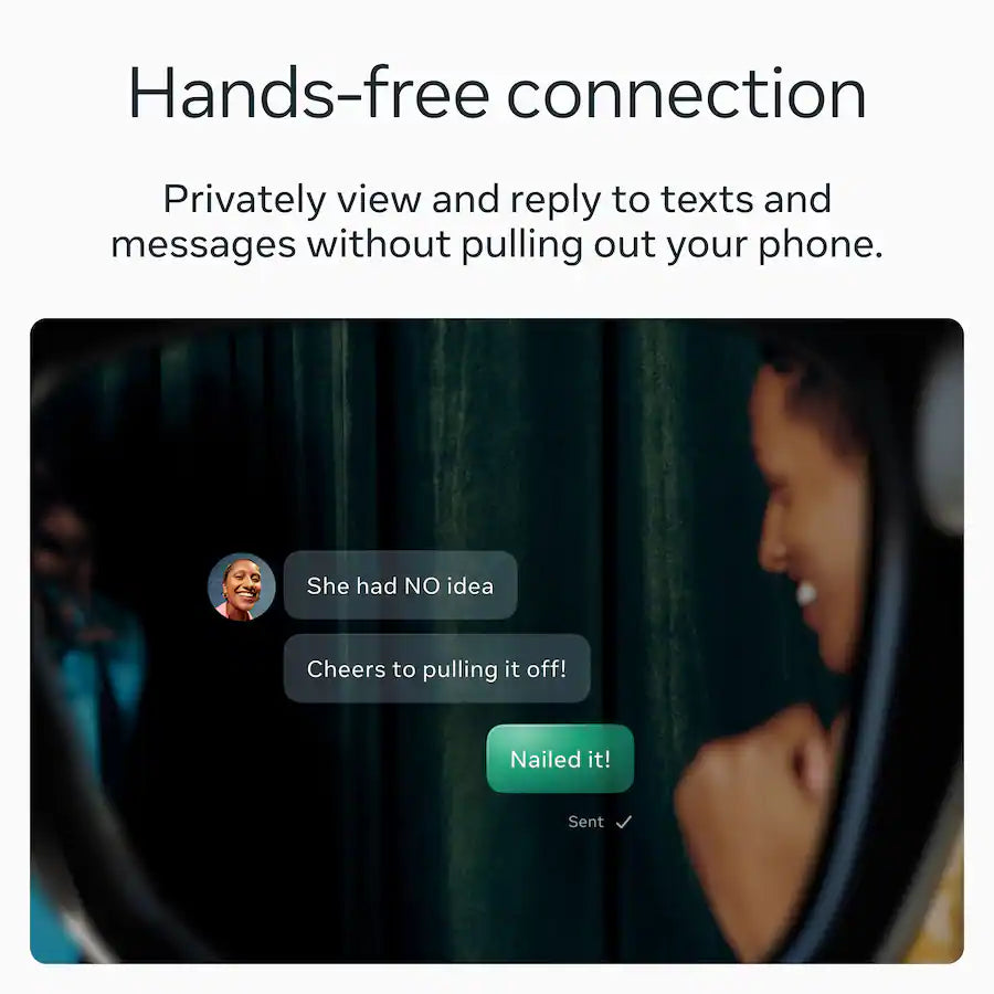 Meta - Ray-Ban Display & Neural Band | AI glasses with in-lens display - Nuvana Tech Nigeria