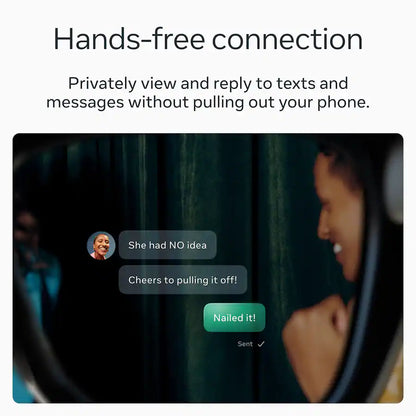 Meta - Ray-Ban Display & Neural Band | AI glasses with in-lens display - Nuvana Tech Nigeria
