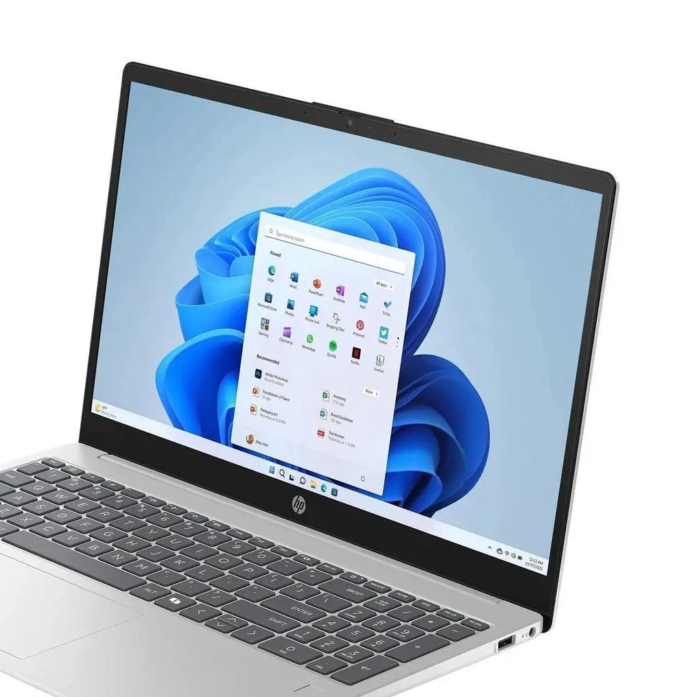 HP 15.6 inch (1920x1080) FHD IPS Display Laptop, Intel Core i3-N305 Processor, 8GB RAM - 256GB NVMe SSD, Windows 11 Home - Natural Silver
