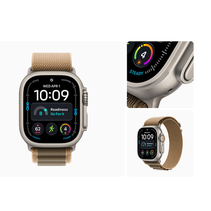 Apple Watch Ultra 4 (GPS+Cellular) 49mm Titanium Case