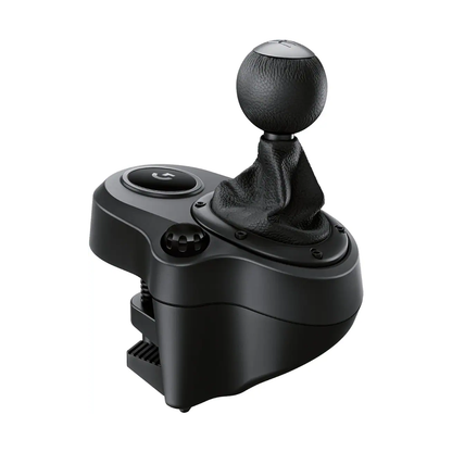 Logitech - Driving Force Shifter for Xbox Series X|S, Xbox One, and PlayStation 4 & 5 - Black/Silver