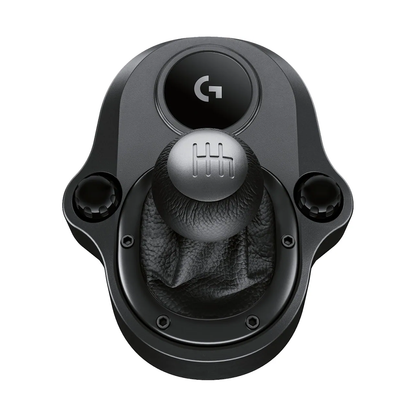 Logitech - Driving Force Shifter for Xbox Series X|S, Xbox One, and PlayStation 4 & 5 - Black/Silver