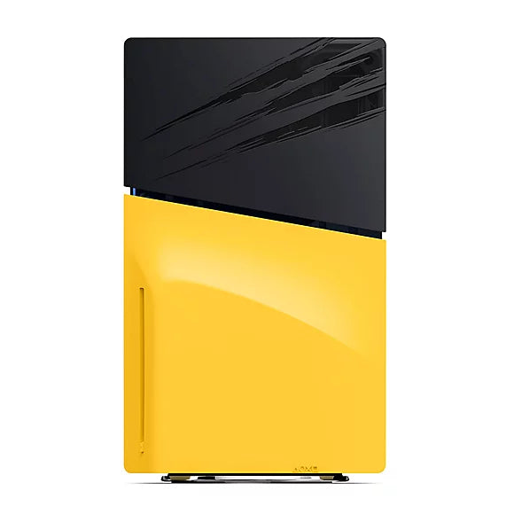 PS5 Console Covers (model group - slim) - Marvel’s Wolverine Battle Yellow Limited Edition