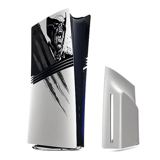 PS5 Pro Console Covers (model group - Pro) - Marvel’s Wolverine Adamantium Limited Edition