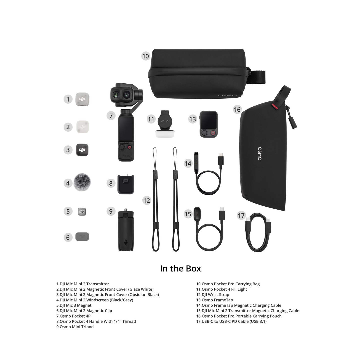 DJI OSMO Pocket 4P (Standard & VLOG Combo)
