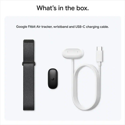 Google - Fitbit Air - Screenless Fitness and Health Tracking - Works with Android and iOS