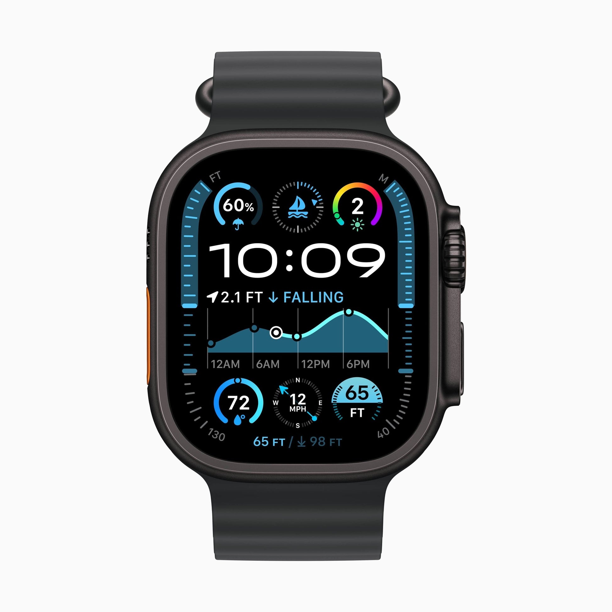 Nuvana Tech Nigeria Apple Watch Ultra 2ND GEN Black Titanium GPS + Cellular