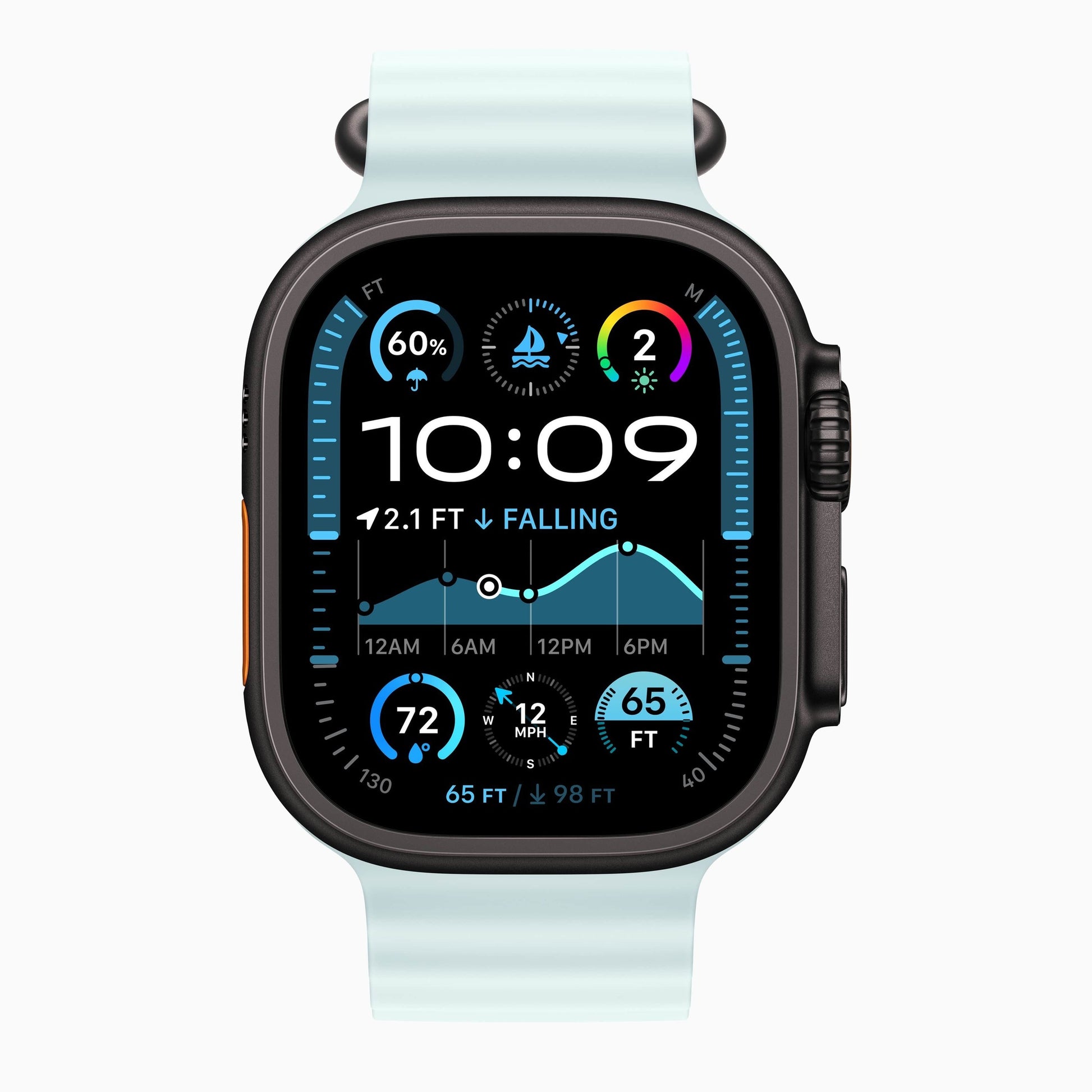 Nuvana Tech Nigeria Apple Watch Ultra 2ND GEN Black Titanium GPS + Cellular