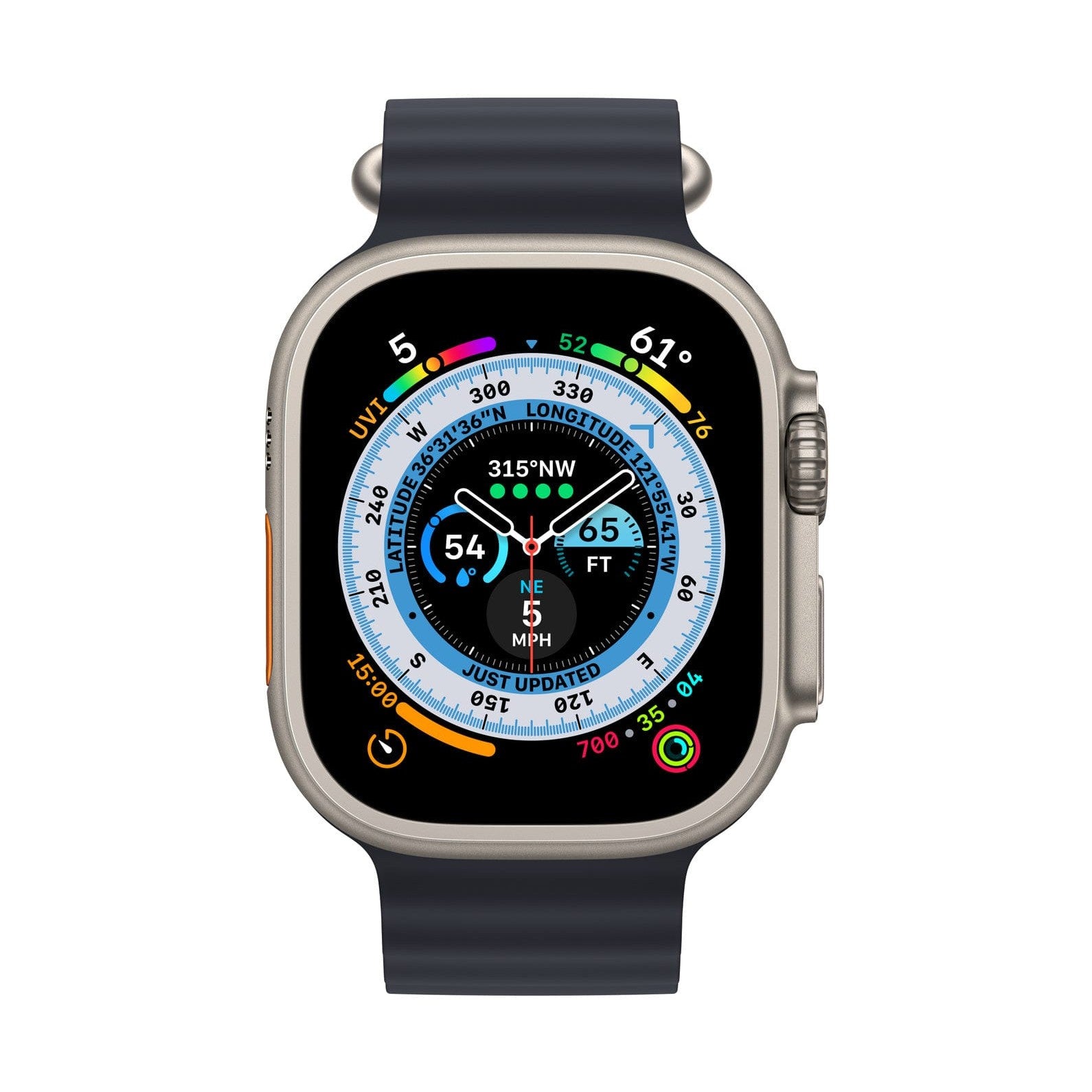 Nuvana Tech Nigeria Apple Watch Ultra GPS + Cellular 49mm Titanium Case