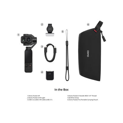 DJI OSMO Pocket 4P (Standard & VLOG Combo)