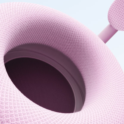 Pink Beats 360 over-ear headphones featuring detailed performance knit texture and inner ring at Nuvana Tech