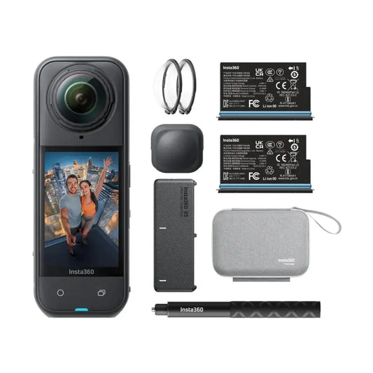 INSTA360 X5 8K 360 Action Camera – Essential Bundle Kit