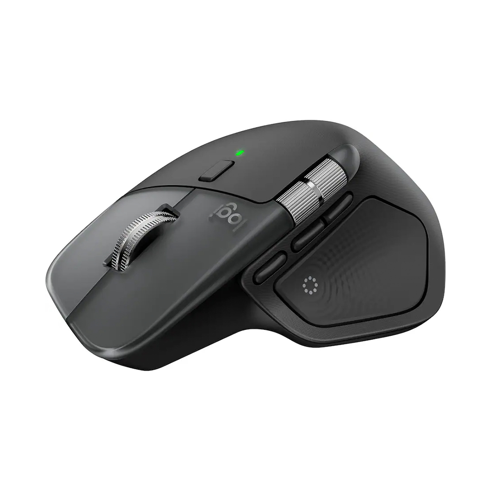 Logitech - MX Master 4 Wireless Laser Ergonomic Mouse with Advanced Performance Haptic Feedback