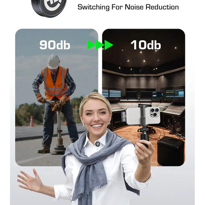 HOLLYLAND - LARK M2 Combo Wireless Mini Microphone