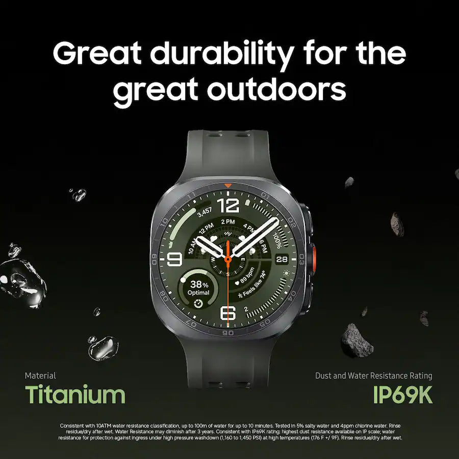 Samsung - Galaxy Watch Ultra2 Titanium Smartwatch 47mm LTE