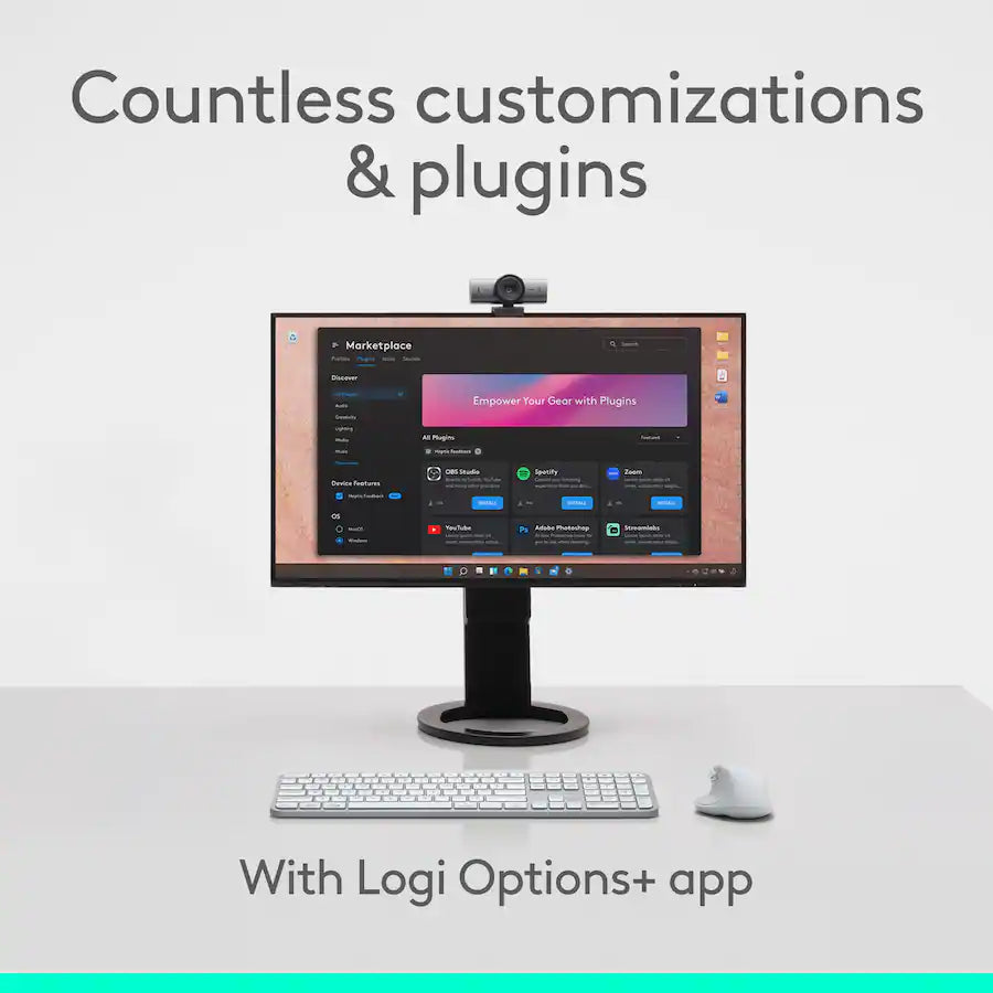 Logitech - MX Master 4 Wireless Laser Ergonomic Mouse with Advanced Performance Haptic Feedback